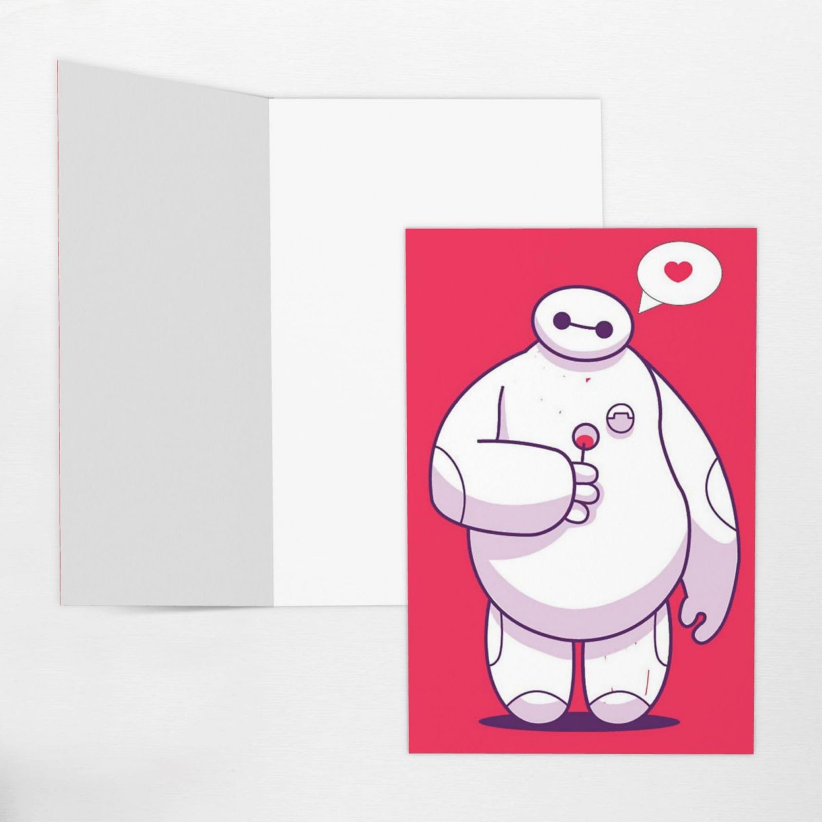 Amazon.co.jp: 5枚セット メッセージカード ベイマックス (8) 感謝